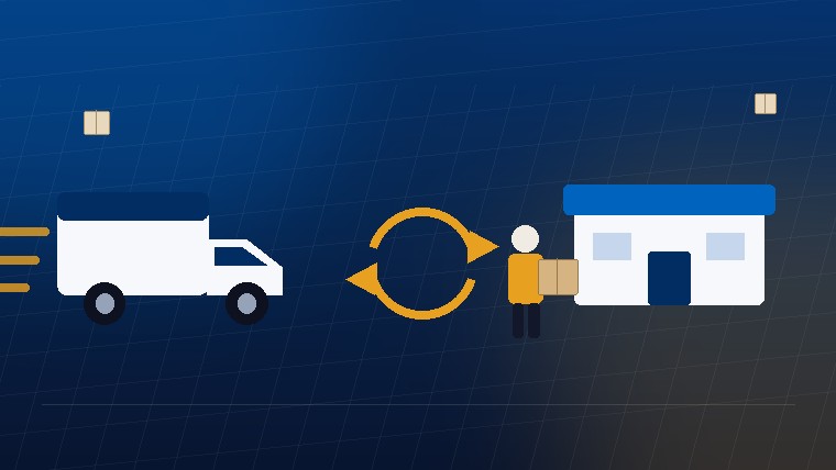 Delivery to pickup fulfillment switch