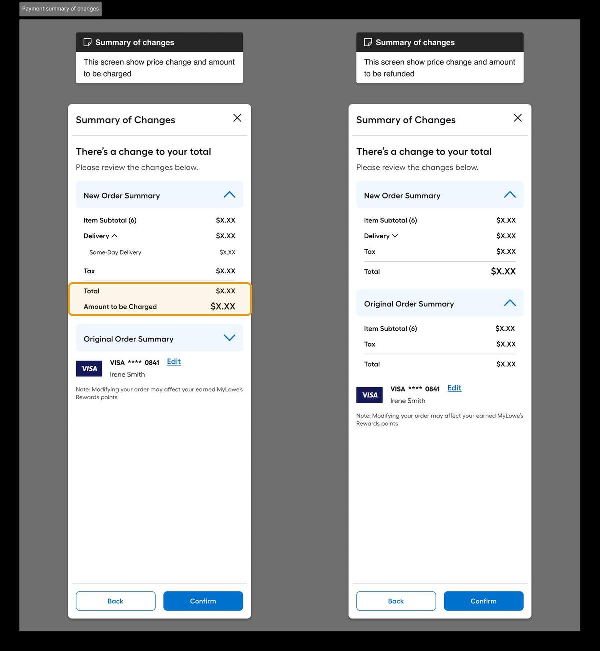 Talentverse fulfillment — payment